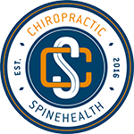 Logo der Chiropraktik-Praxis Chiro Waier, vereint moderne Gestaltung mit Gesundheitssymbolik.