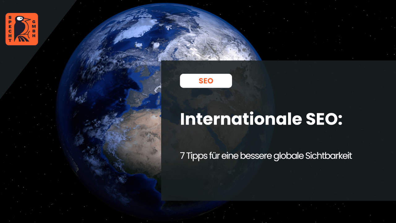 Beitragsbild zum Blogbeitrag über Internationale SEO (Suchmaschinenoptimierung)